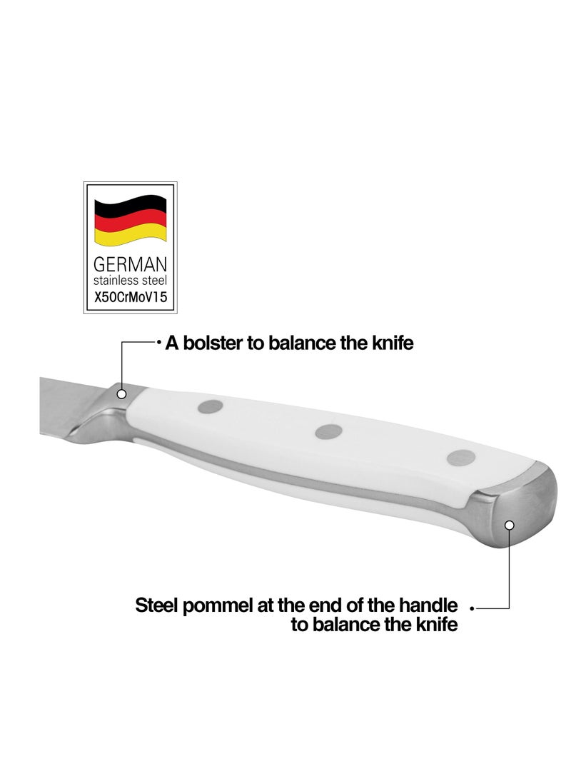 Fissman 3.5'' Paring Knife Bonn Series, with Sharp Blade and Sturdy Non Slip Handle, Minimalist Design, Stainless Steel, Suitable for Home Restaurant  - Image 3