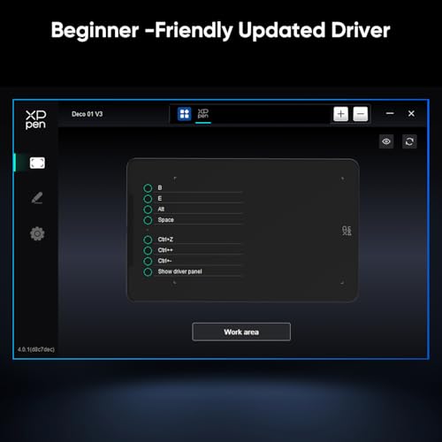 XP-PEN تابلت الرسم XPPen Deco Mini7 V2 المحدث - 16384 مستوى من الضغط مع قلم بدون بطارية، 7 × 4 لوحة رسم OSU، 8 مفاتيح اختصار للفن الرقمي، التعليم، الألعاب، تابلت جرافيك للكروم، الكمبيوتر، ماك، أندرويد - Image 3