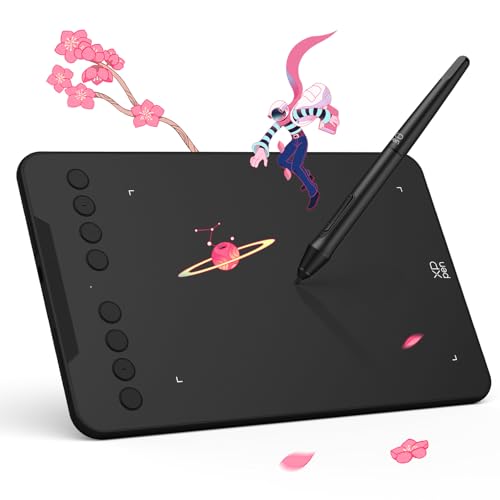 XP-PEN تابلت الرسم XPPen Deco Mini7 V2 المحدث - 16384 مستوى من الضغط مع قلم بدون بطارية، 7 × 4 لوحة رسم OSU، 8 مفاتيح اختصار للفن الرقمي، التعليم، الألعاب، تابلت جرافيك للكروم، الكمبيوتر، ماك، أندرويد - Image 1