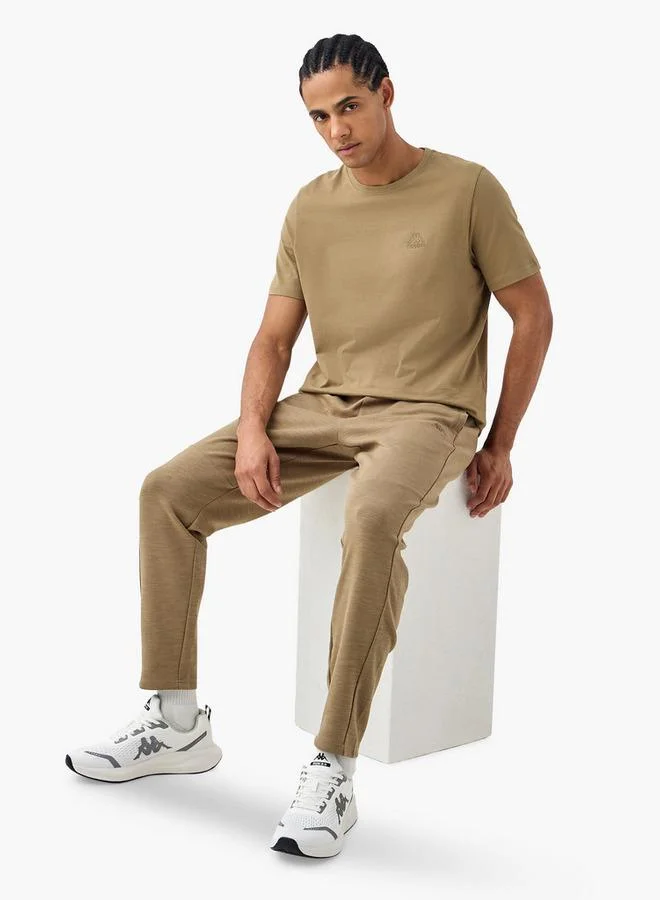 Kappa  Kappa Logo Print T-shirt with Short Sleeves for Men | Best Price UAE