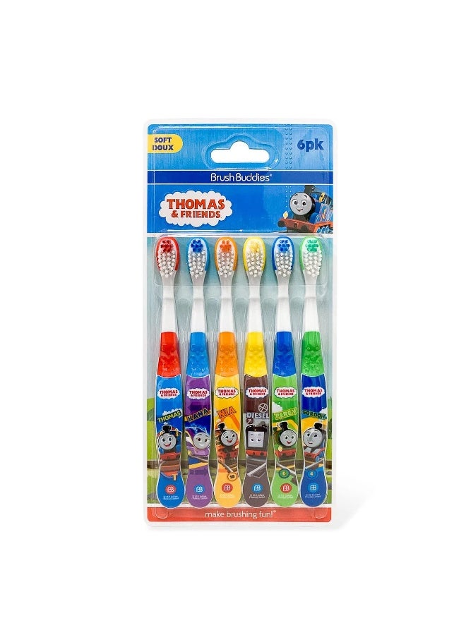 UiiWout FVCDS Thomas Friends 6pk Toothbrush