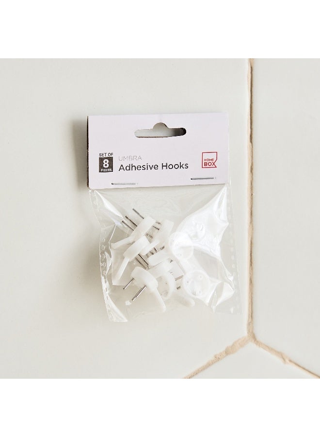 Home Box Hardwall Hooks - Set of 8 in Light Blue - Image 3
