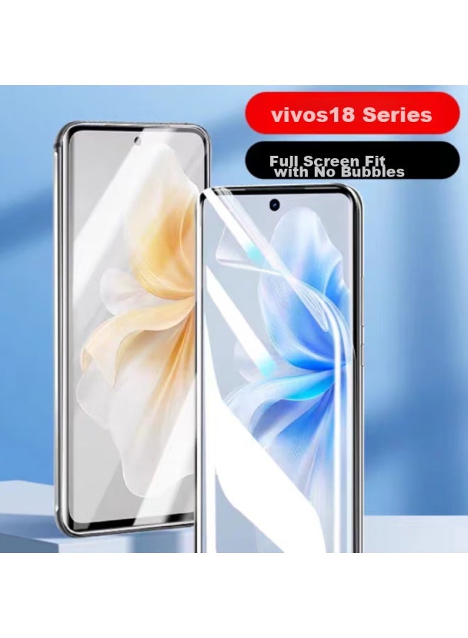 Maikuqi Tempered Glass Screen Protector For Vivo S18/s18 Pro, Full Coverage Protective Film, Hd Clear, Wear-resistant, Anti-fingerprint Front Film - Image 2