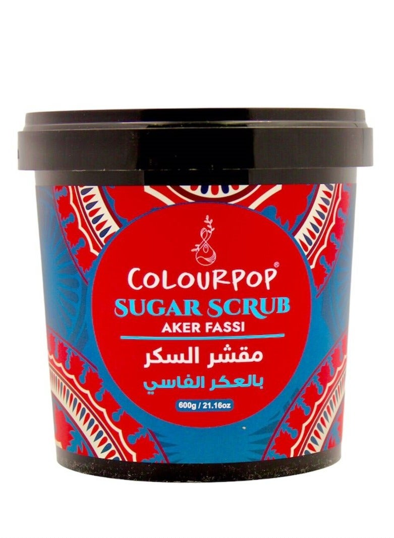 كالر بوب مقشر السكر بزيت الأركان والعكر الفاسي 600 جم