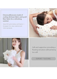 POWER Pillows for Sleeping, Feeding Baby Side Sleeping Pillow, Support for Back, Legs, Belly, Hips of Pregnant Women, Detachable and Adjustable with Pillow Cover  - Image 3