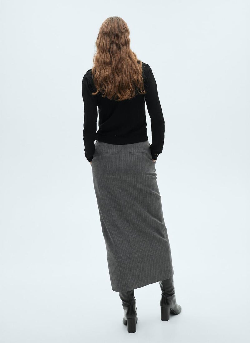 MANGO - Jersey With Contrasting Lapels And Trims - Image 1