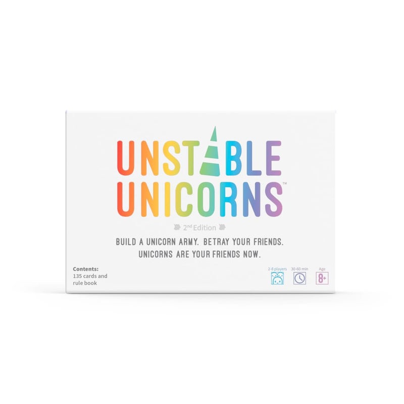 Unstable Games - Unstable Unicorns Base Game - Competitive Award-Winning Card Game For Kids, Teens, Adults - 2-8 Players, Easy, Quick - Image 2