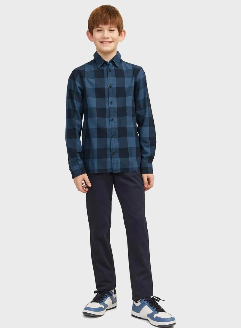 Jack & Jones Junior Youth Checked Shirt
