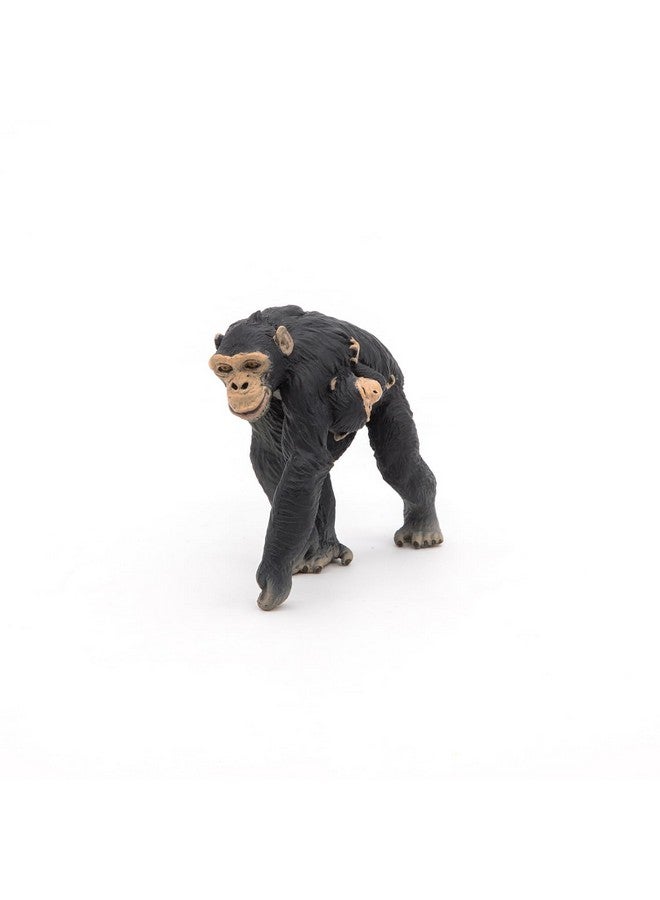 Papo -Hand-Painted - Figurine -Wild Animal Kingdom - Chimpanzee and Baby -50194 -Collectible - for Children - Suitable for Boys and Girls- from 3 Years Old - Image 5