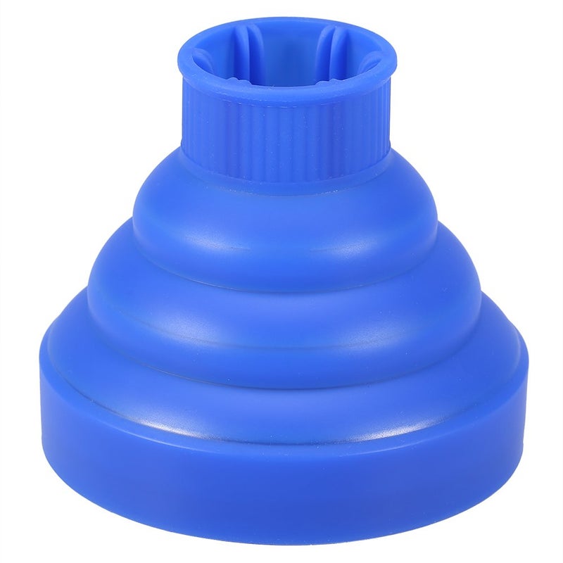 cheekyglo Bonnet Hood Hair Dryer Attachment, Hood Bonnet for Hand Held Hair Dryer Hair Blower Diffuser Foldable Cover Styling Hairdressing Tool(Blue) Blue - Image 2
