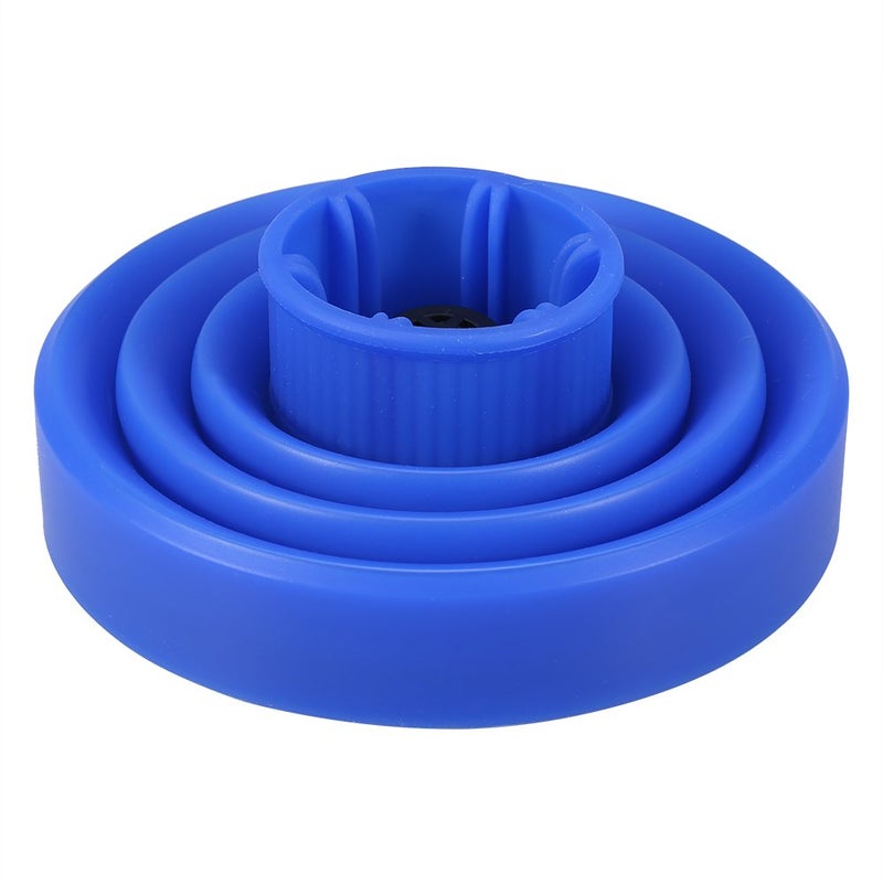 cheekyglo Bonnet Hood Hair Dryer Attachment, Hood Bonnet for Hand Held Hair Dryer Hair Blower Diffuser Foldable Cover Styling Hairdressing Tool(Blue) Blue - Image 1