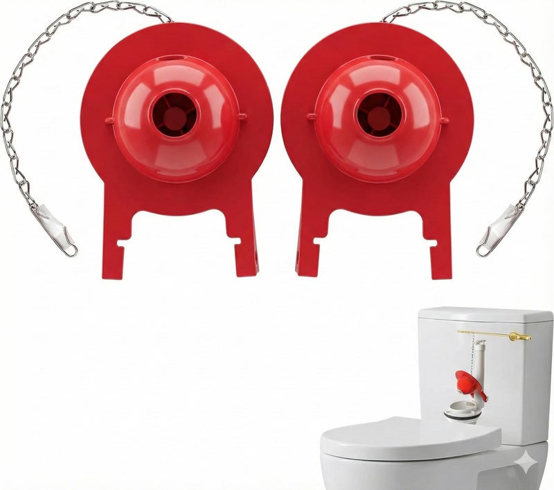 BlueStars [UPGRADED Large 3-Inch Toto Toilet Flapper Replacement - Compatible with G-Max, THU499S, THU331S, THU175S & 2021BP Toto Toilet Models - PACK OF 2 - Image 1