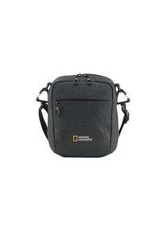 NATIONAL GEOGRAPHIC National Geographic Shadow RPET Utility Bag Anthracite, Durable Water Resistant RFID Pocket, Multi Pocket Casual Shoulder Bag/Crossbody Bag For Office Work School University Travel  - Image 1
