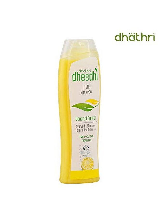 dhathri - Dheedhi Lime Shampoo 250Ml100% Herbal Anti Dandruff With Itch Control Enriched With Vitamin C And B6 Ayush Premium Certified - Image 1
