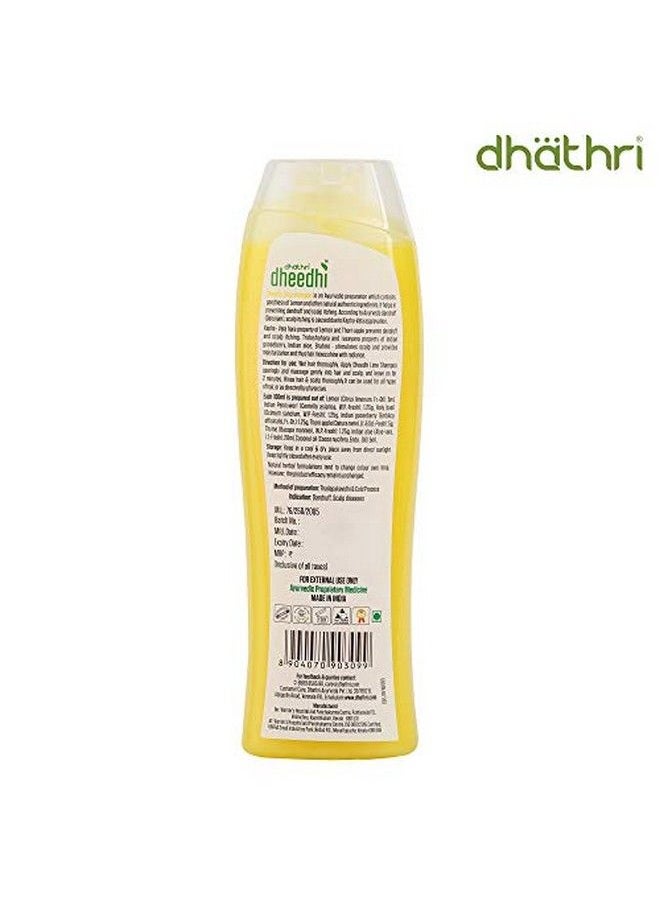 dhathri - Dheedhi Lime Shampoo 250Ml100% Herbal Anti Dandruff With Itch Control Enriched With Vitamin C And B6 Ayush Premium Certified - Image 1