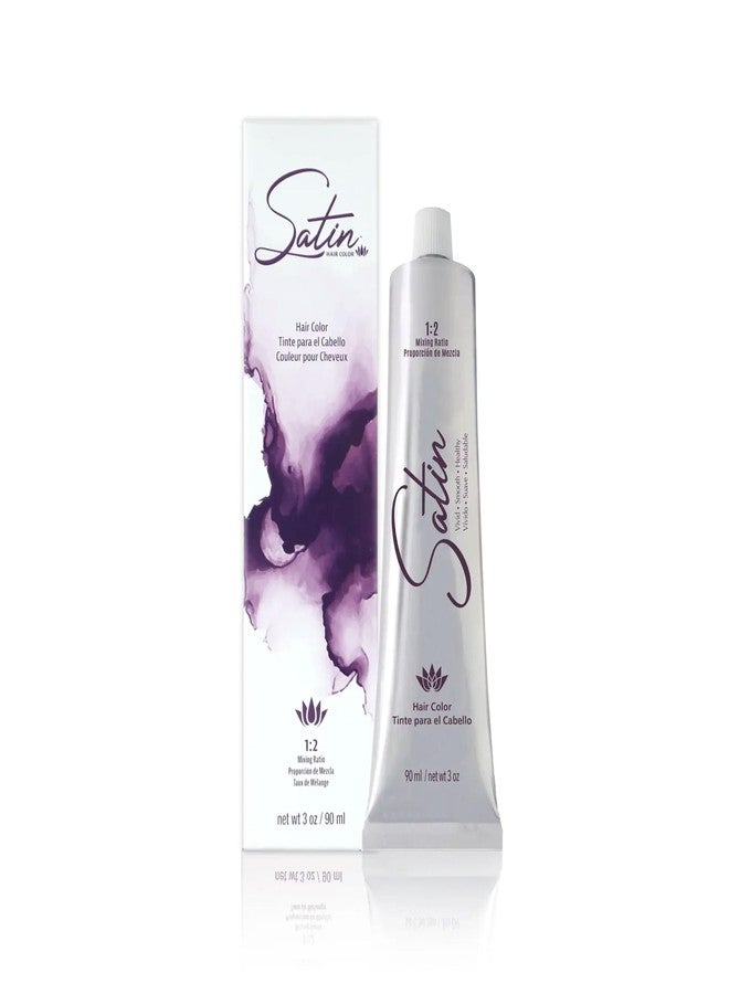 Satin Hair Color Ash Series | Light Ash Brown 5A | Permanent Hair Dye | 3 Oz