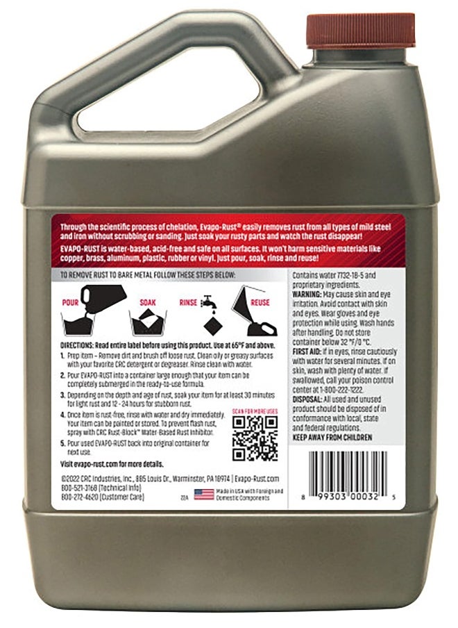 Generic - Evapo-Rust The Original Super Safe Rust Remover Water-based Non-Toxic Biodegradable 32 oz - Image 1