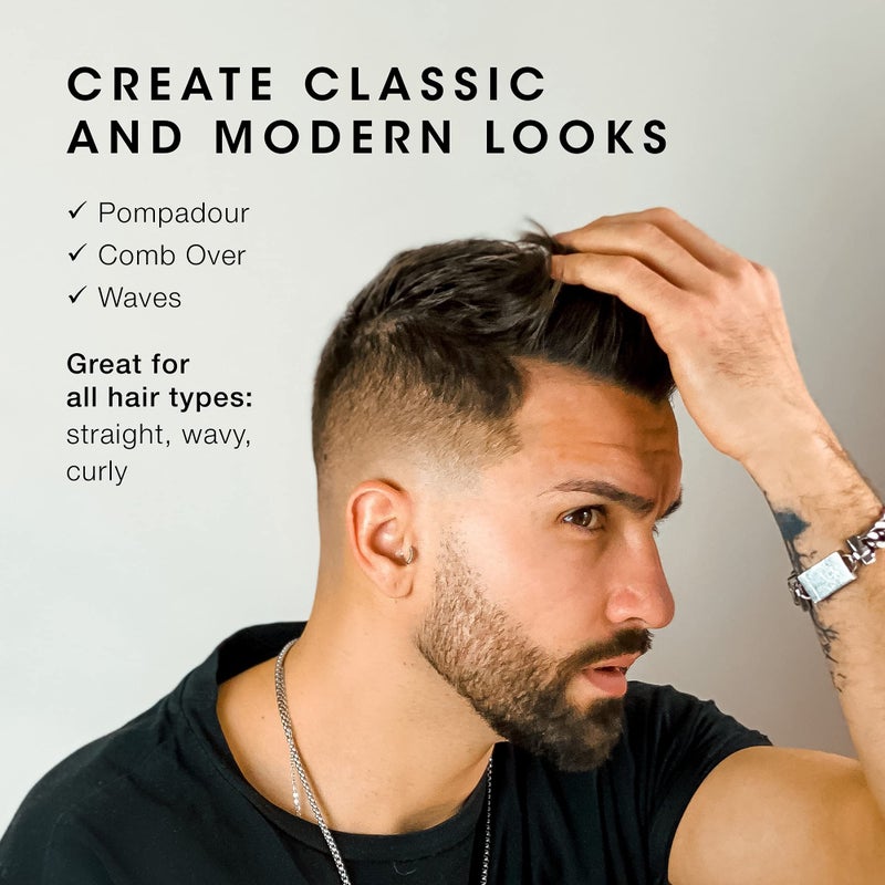 Pacinos Pomade - Flexible Hold, Frizz Control - High Shine Pomade for All Hair Types - 4oz - Image 4