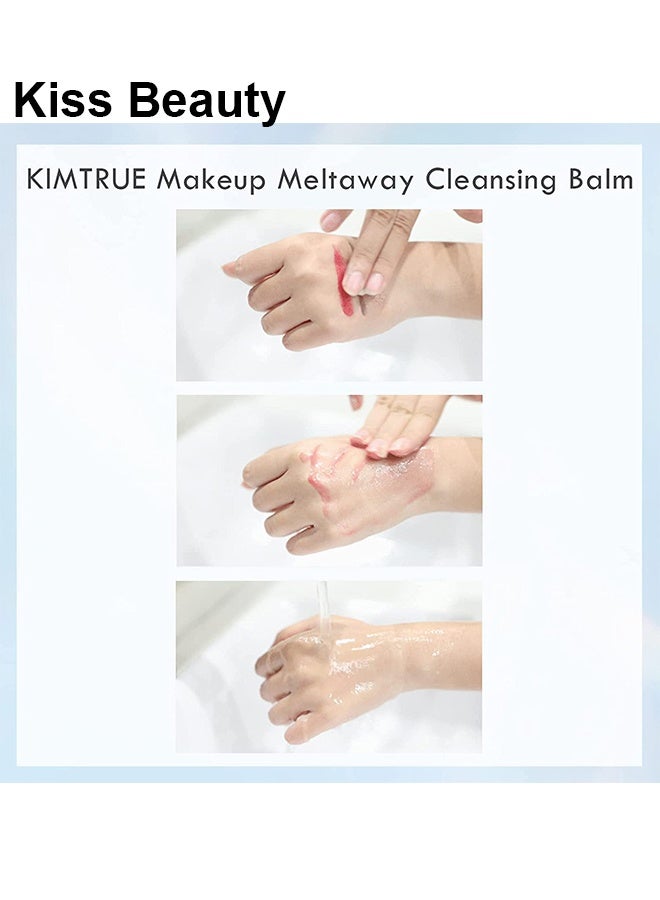 Kiss Beauty Clean Avocado Pore Clarifying Cleansing Balm Makeup Remover, Balm to Oil, Double Cleanse, Acne Face Wash, 75g - Image 5