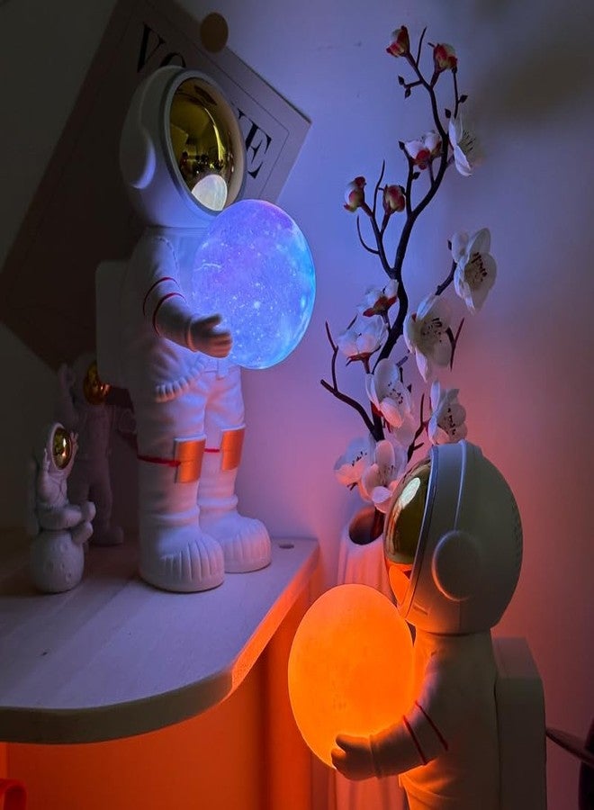 YIANCTRD Moon Lamp for Kids, Astronaut Light with 6 Color,Space Buddy Bluetooth Speaker,Perfect for Bedroom Decor,Nursery and Space-Themed Parties,Ideal Birthday Gift (Galaxy Light) - Image 5