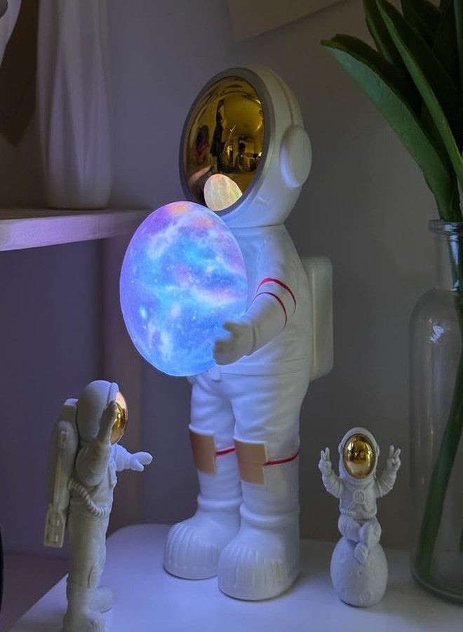YIANCTRD Moon Lamp for Kids, Astronaut Light with 6 Color,Space Buddy Bluetooth Speaker,Perfect for Bedroom Decor,Nursery and Space-Themed Parties,Ideal Birthday Gift (Galaxy Light) - Image 1