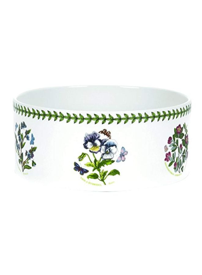 بورتميريون طبق سوفليه مزين بنمط حديقة نباتية - Image 1