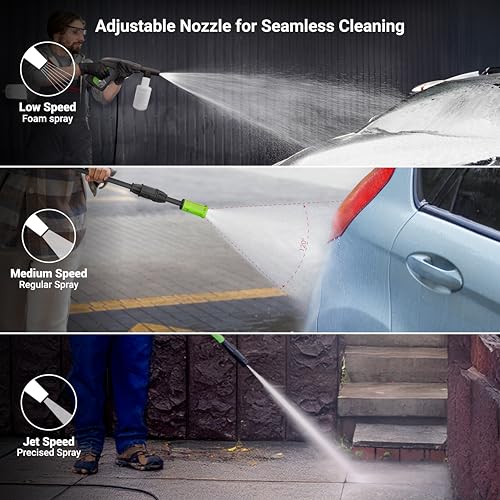 Dylect [Upgraded 2026] Dylect® Ultra Flow Plus High Pressure Car Washer, 1900W Motor, 140 Bar Pressure, 6.5L/Min Flow Rate, Upright Design for Car, Bike & Home Cleaning, Now with 8M Hose, Incl 11 Accessories - Image 5