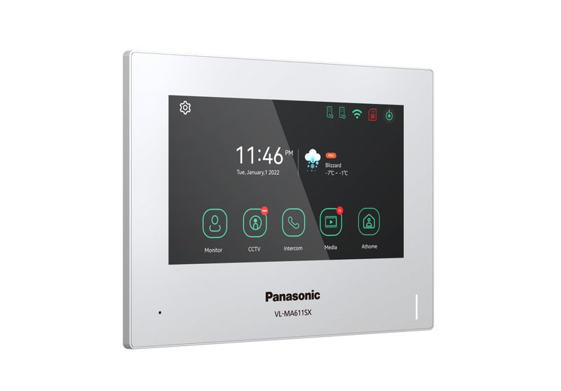 Panasonic Wired Hybrid 1080p Video Door Phone Kit with Mobile App Access VL-SA611 - Image 1