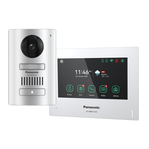 Panasonic Wired Hybrid 1080p Video Door Phone Kit with Mobile App Access VL-SA611 - Image 2
