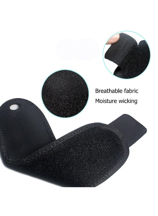 Bukela Wrist Brace Wrist Wraps for Carpal Tunnel 2 Pack Wrist Brace Compression Straps Hand Support, Adjustable Wrist Support for Arthritis and Tendinitis, Joint Pain Relief (Black) - Image 5
