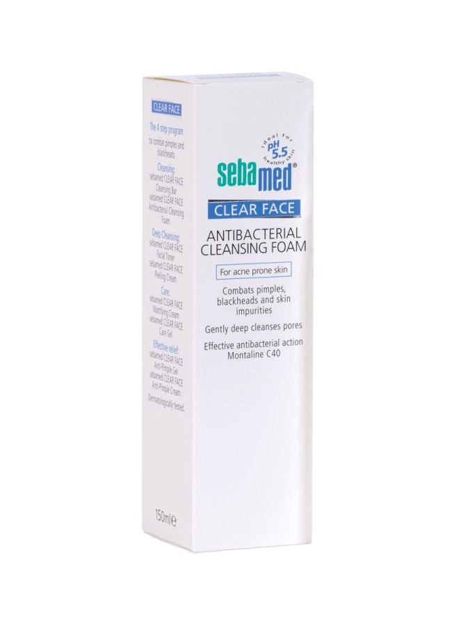 Sebamed Clear Face Antibacterial Cleansing Foam 150ml - Image 3