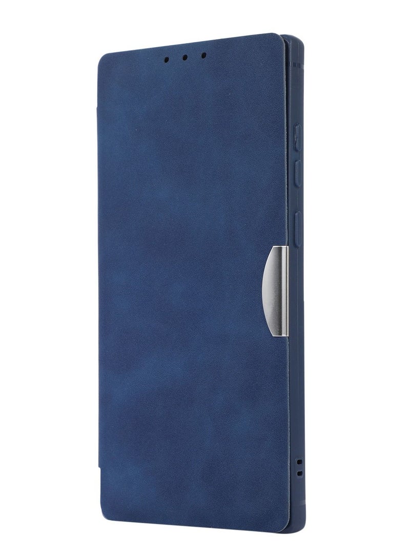 Suteni Flip Cover Card Slots Leather Phone Case for Samsung - Image 1