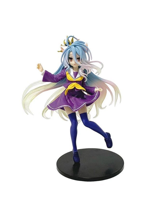 general NO GAME NO LIFE desktop decoration Shiro character model collection Decoration toys Gifts for family and FRIENDS - Image 1