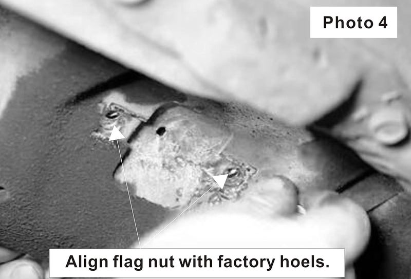 DLP صمولة علم دبوس الشريط الخلفي DLP لجيب شيروكي XJ - Image 5