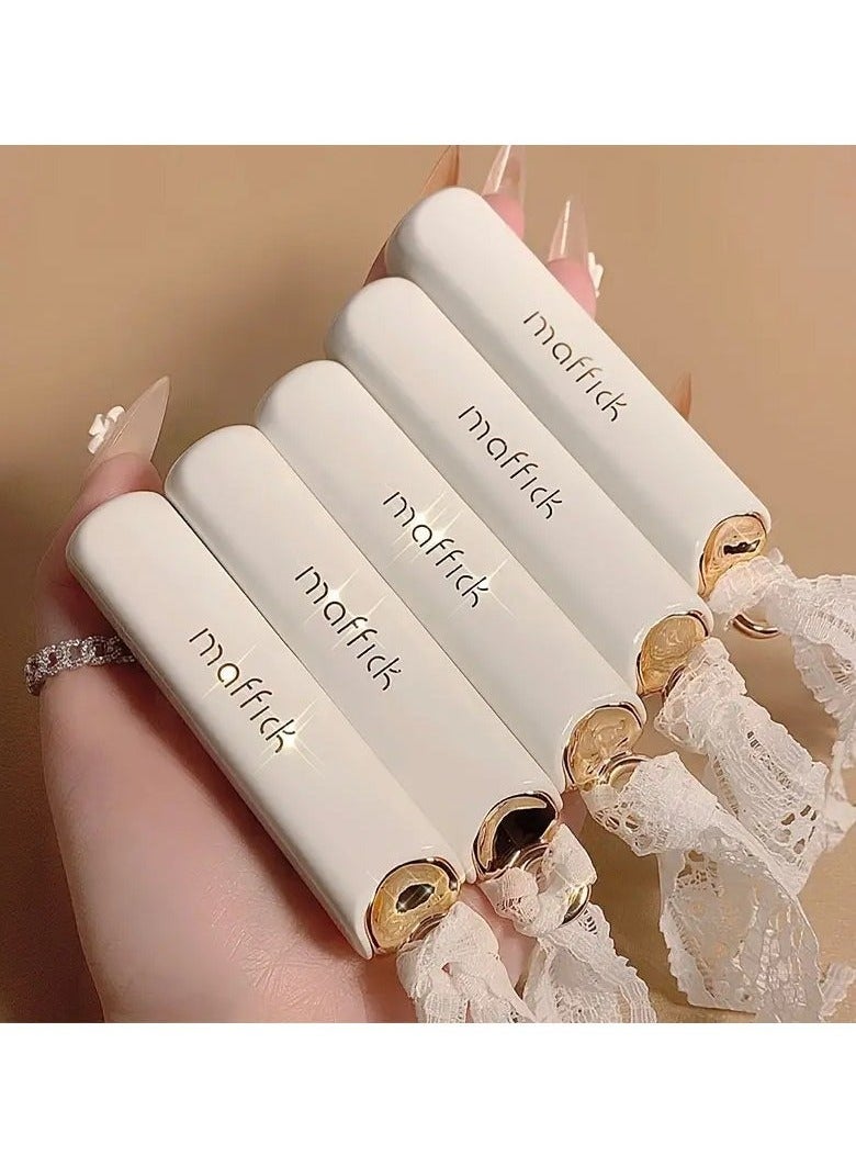 MAFFICK Lace Matte Lipstick - Velvet Finish, Long-Lasting, Non-Stick Cup, Versatile for All Skin Types, Red Shades #05 - Image 2