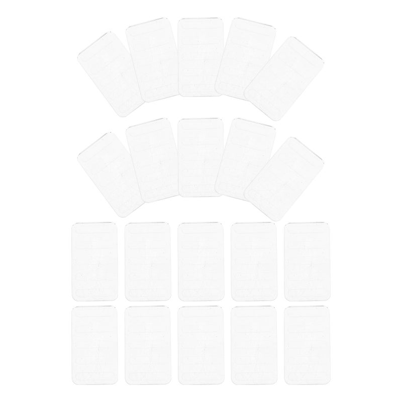 20pcs Furniture Levelers: High-Density Wedges for Leveling Uneven Floors Table Legs Sofa Bed Cabinet - Chair Feet Pads Easy Installation - Image 4