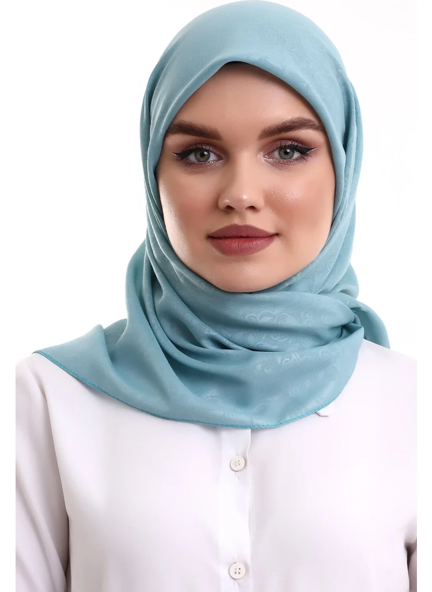 İhvan Online Kofra Patterned Head Scarf - Turquoise