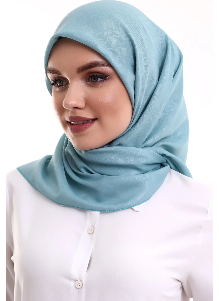 İhvan Online Kofra Patterned Head Scarf - Turquoise