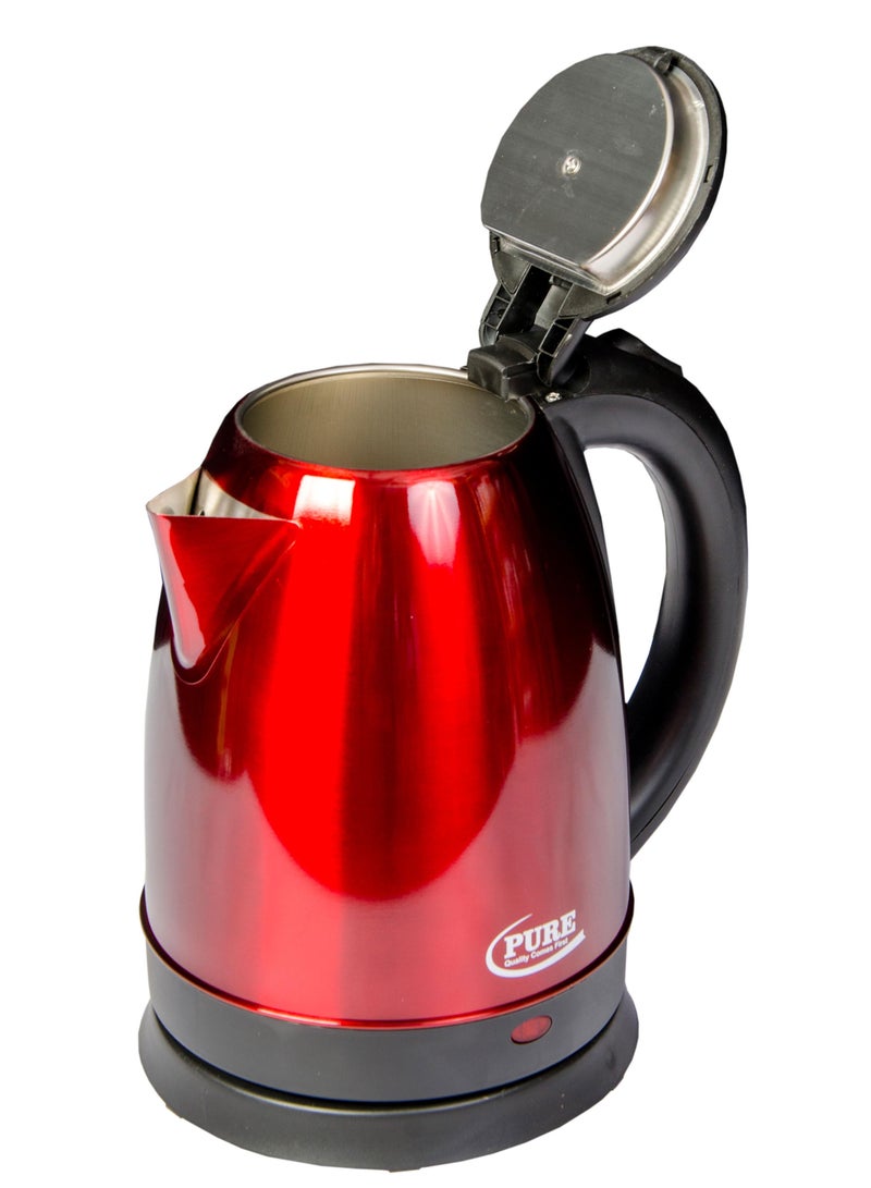 PURE Stainless Electric Kettle 1.8L 1500W with cordless serving - Image 3
