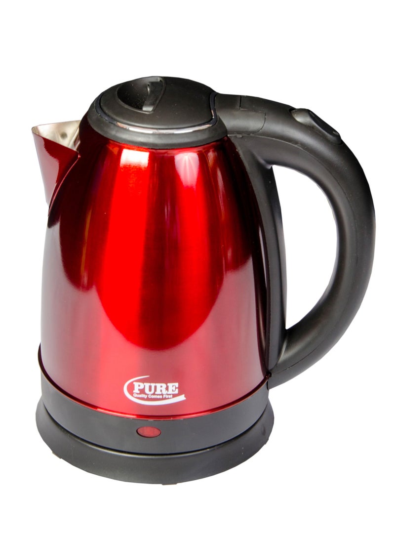 PURE Stainless Electric Kettle 1.8L 1500W with cordless serving - Image 2
