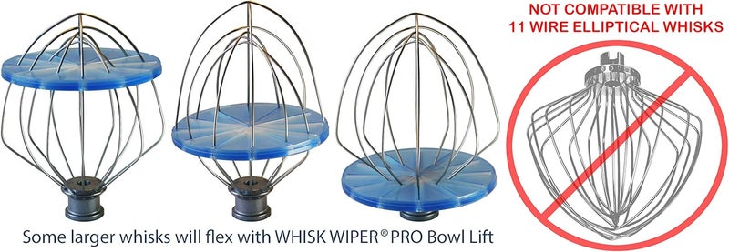 WHISK WIPER لخلاطات الوقوف برفع الوعاء (أحمر) - Image 4