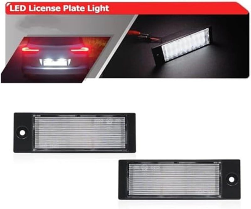 Wivplex White Canbus SMD Rear License Plate Lights for Kia - Image 5