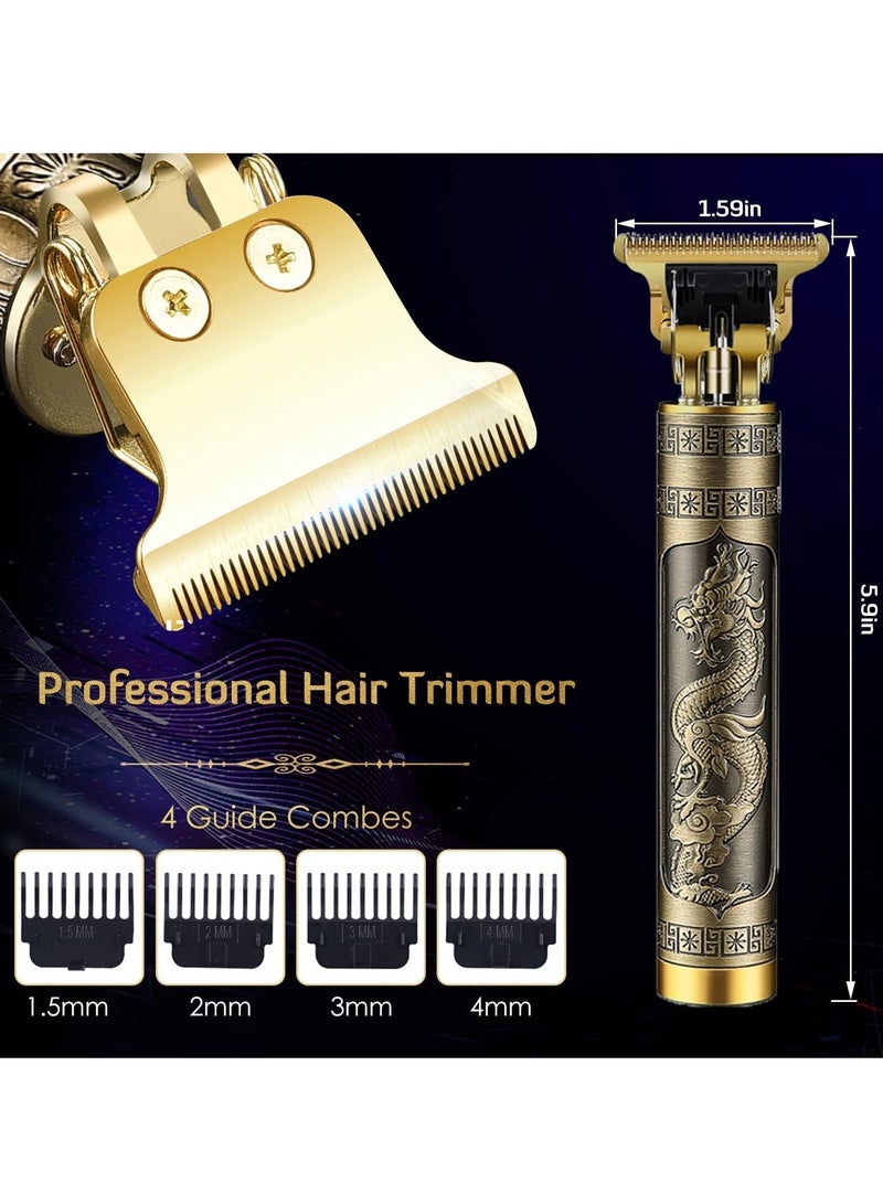 Cool Baby Professional Mens Hair Clippers Zero Gapped Cordless Hair Trimmer Professional Haircut & Grooming Kit for Men Rechargeable - Image 3
