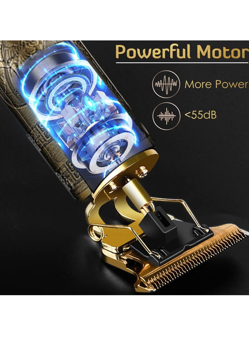 Cool Baby Professional Mens Hair Clippers Zero Gapped Cordless Hair Trimmer Professional Haircut & Grooming Kit for Men Rechargeable - Image 2