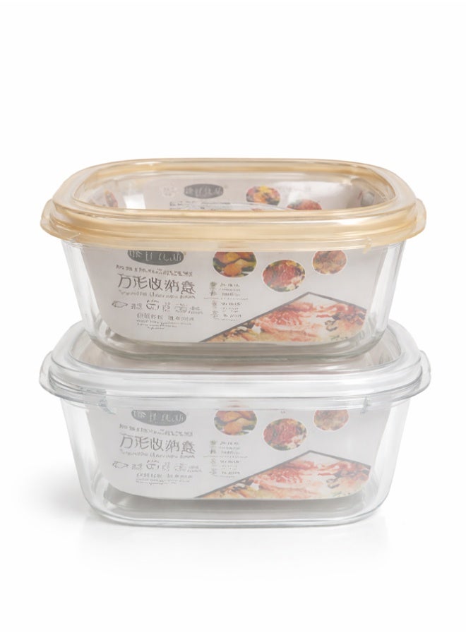 6pc Multi-Shape Food Storage Container Set – Airtight Stackable Pantry Organizers – Leak-Proof Mixed Toiletry & Meal Prep Bins with Snap-Lock Lids - Image 4