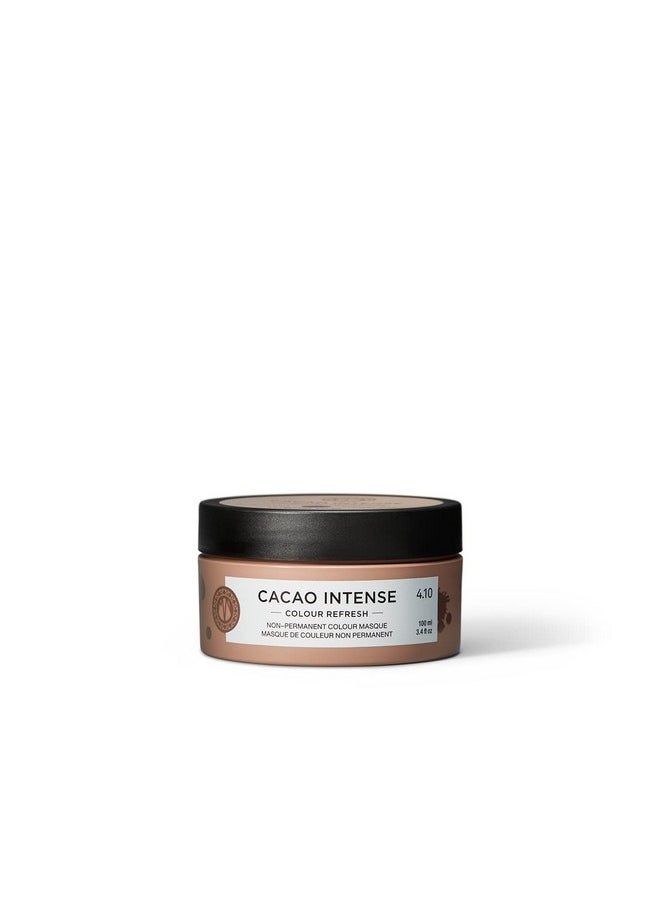 Maria Nila Maria Nila Colour Refresh, Cacao Intense 3.4 Fl Oz, Brown Hair Mask, Semi-Permanent Pigments, 100% Vegan & Sulfate/Paraben free  - Image 1