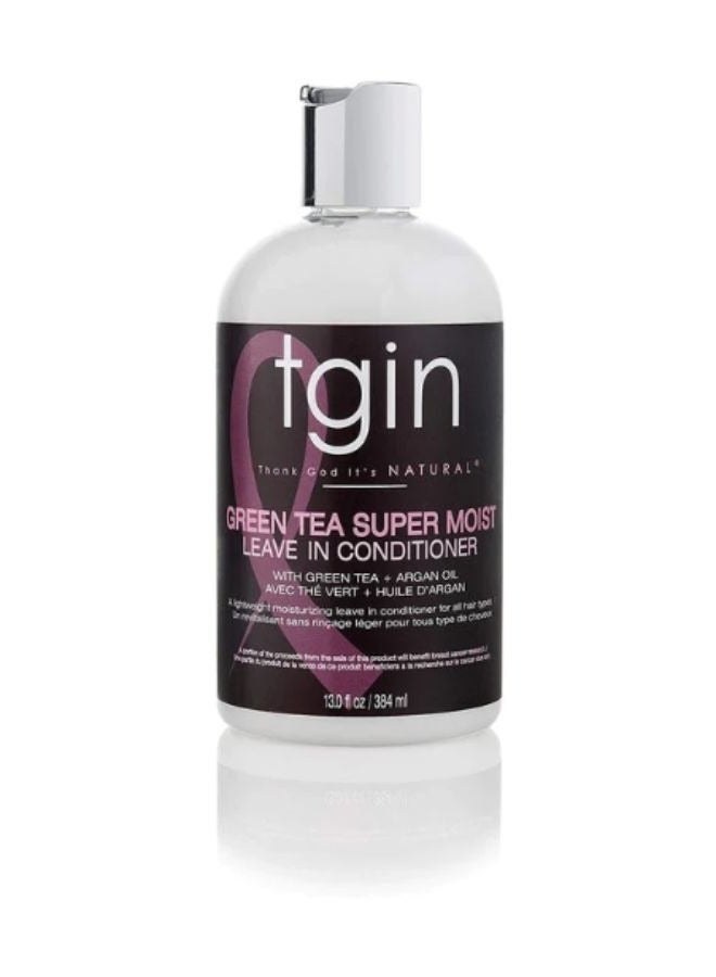 Tgin Green Tea Super Moist Leave-In Conditioner 384ml - Image 1
