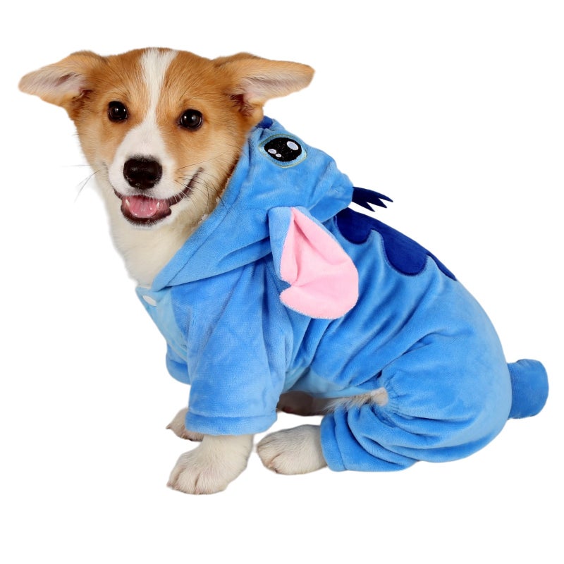 Z-YQL - Disfraz divertido para perro, gato, tiburón, traje de mascota, pijama para mascotas, chamarra con capucha para cualquier fiesta, Halloween, Navidad - Image 2