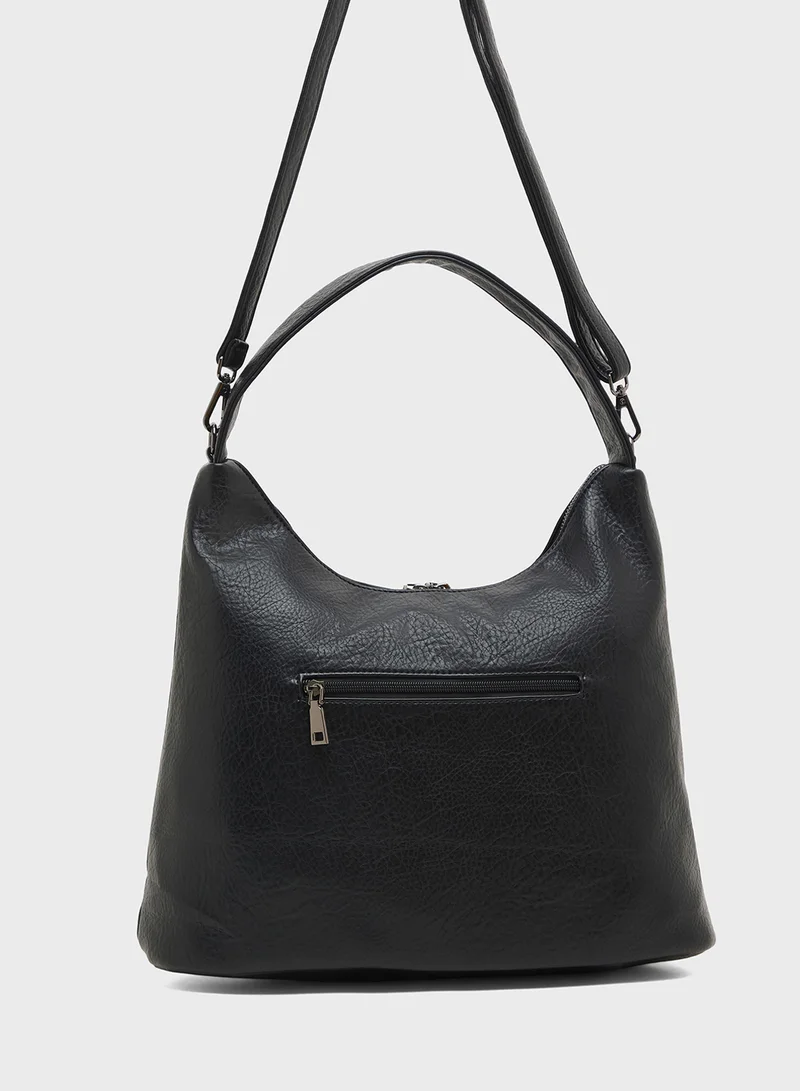 Ginger Scrunched Shoulder Bag