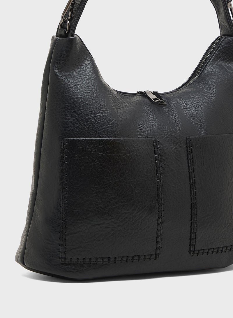 Ginger Scrunched Shoulder Bag  - Image 4